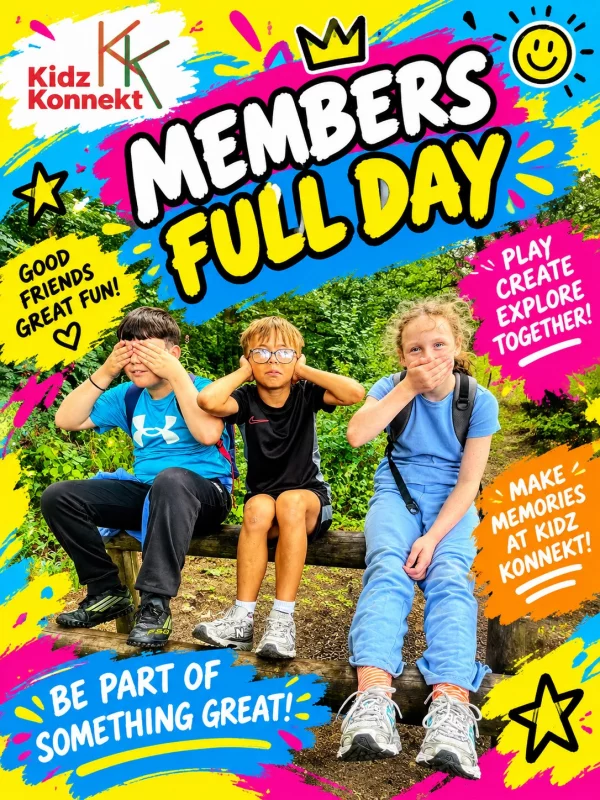 Kidz Konnekt Members Full Day - October Half Term